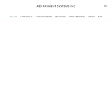 Tablet Screenshot of abspayments.com
